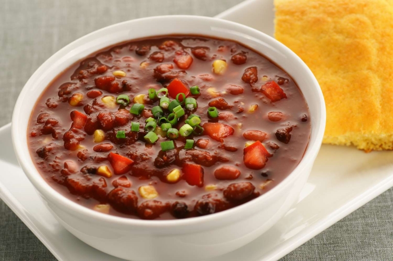 Vegan TVP Chili