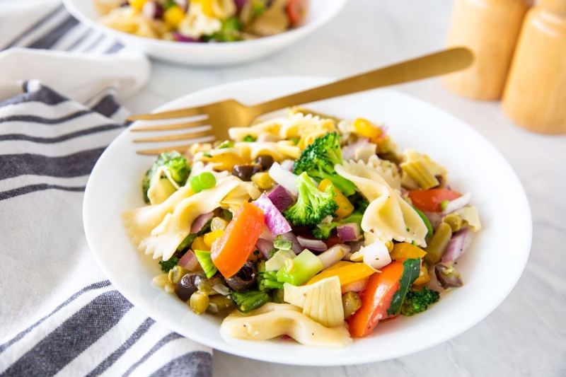 Low-fat Vegan Pasta Salad Recipe