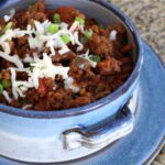 Crock Pot No-Bean Beef Chili