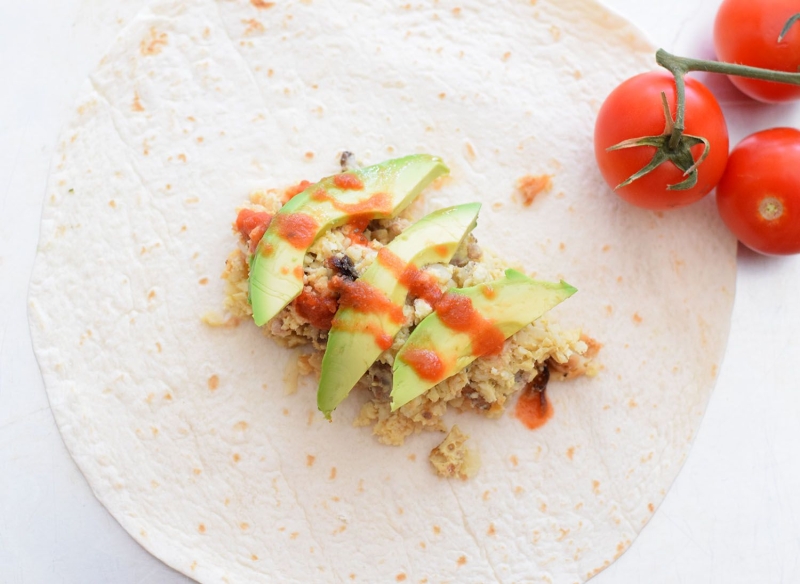 Crock Pot Sausage Breakfast Burritos