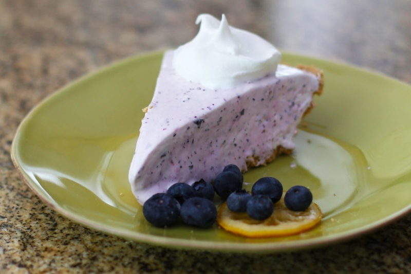 Blueberry Lemonade Pie Recipe