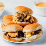 Philly Cheesesteak Sliders