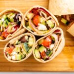 Greek-Inspired Vegetable and Feta Wrap