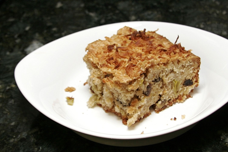 Green Tomato Cake With Nuts