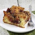 Streusel Topping Jam Swirl Coffee Cake