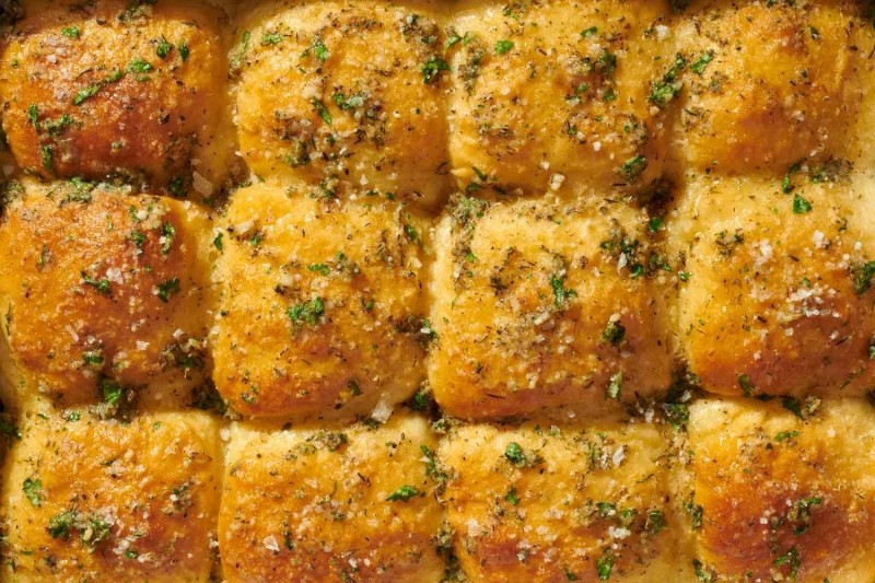 Herb and Parmesan Pull-Apart Rolls