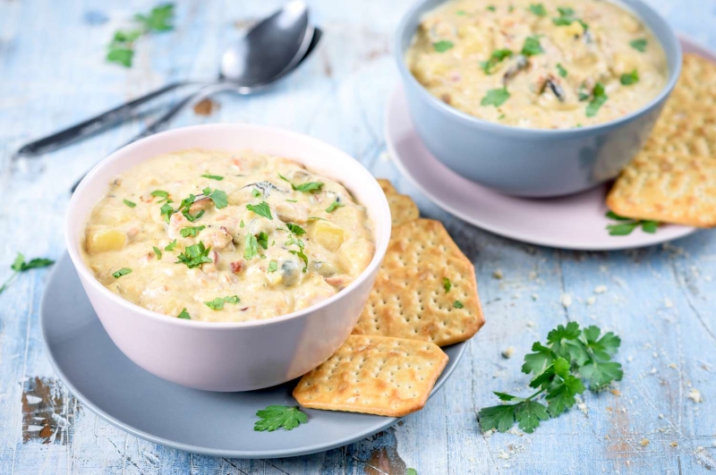 Crock Pot Clam Chowder