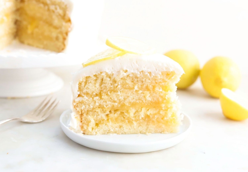 Lemon Curd Layer Cake