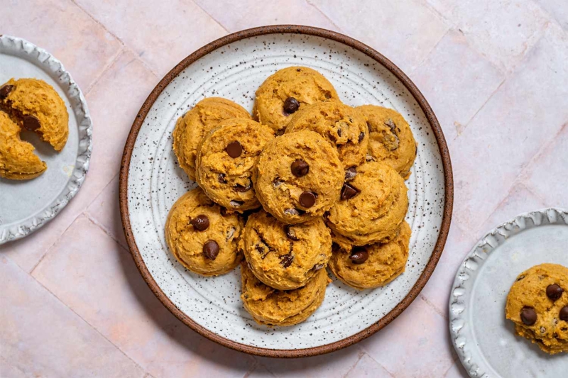 Pumpkin Chocolate Chip Cookies Recipe