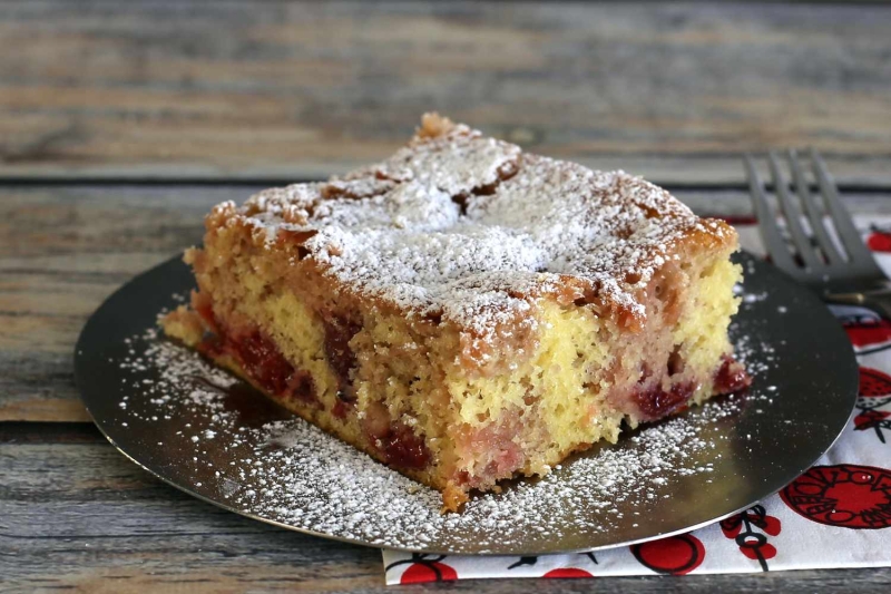 Semi-Homemade Cherry Cake