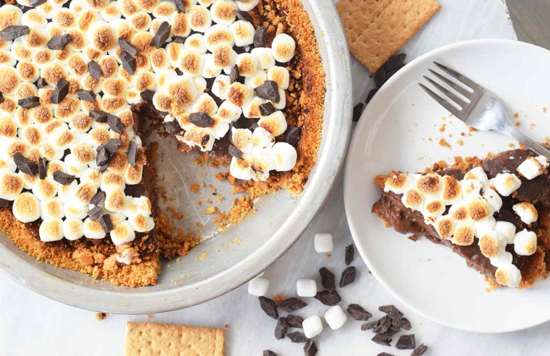 S’mores Pie Recipe