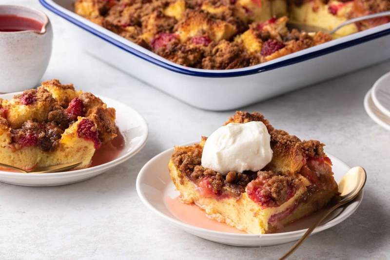 Strawberry Shortcake French Toast Casserole