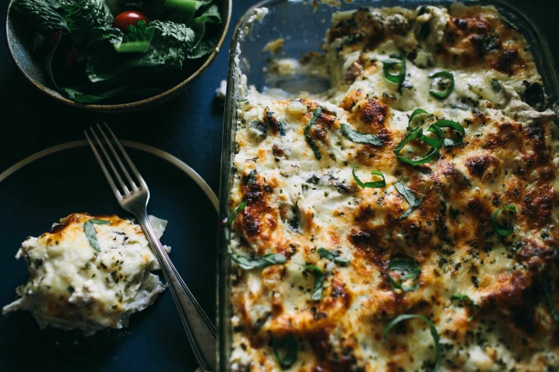 Chicken Alfredo Lasagna