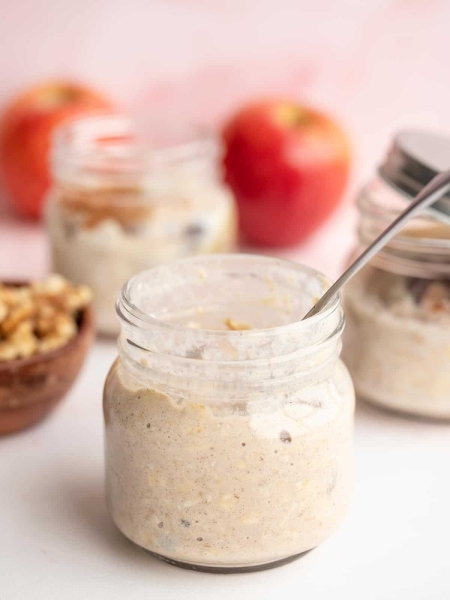 Apple Pie Overnight Oats