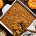 Baked Pumpkin Pie Oatmeal