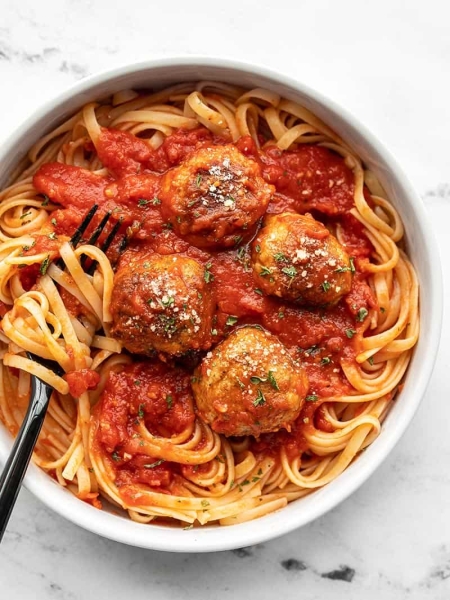 Chicken Parmesan Meatballs