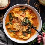 Creamy Tortellini Soup