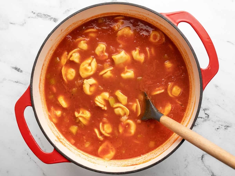 Creamy Tortellini Soup