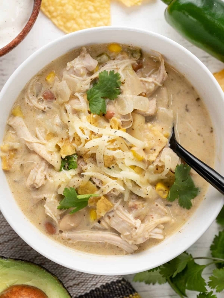 Creamy White Chicken Chili