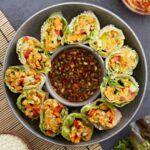 Fresh Kimchi Spring Rolls