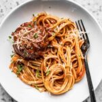 Giant Slow Cooker Meatballs