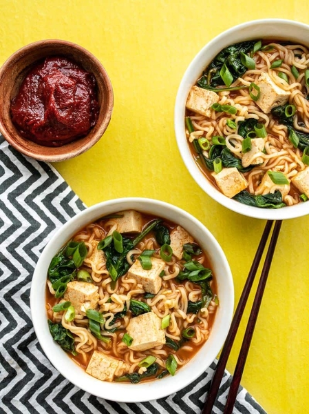 Gochujang Ramen with Tofu