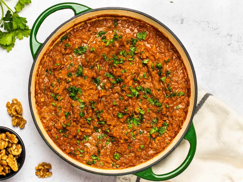 Lentil Bolognese