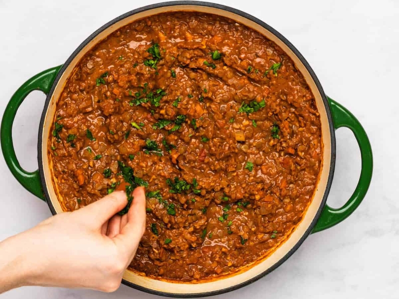 Lentil Bolognese