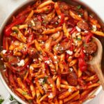 Pasta with Sausage and Peppers