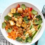 Peanut Tofu Noodle Bowls