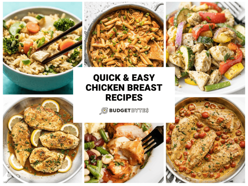 Quick & Easy Chicken Breast Recipes