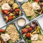 Roasted Vegetable Salad Meal Prep