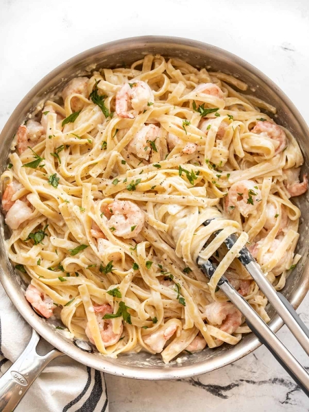 Shrimp Alfredo Pasta