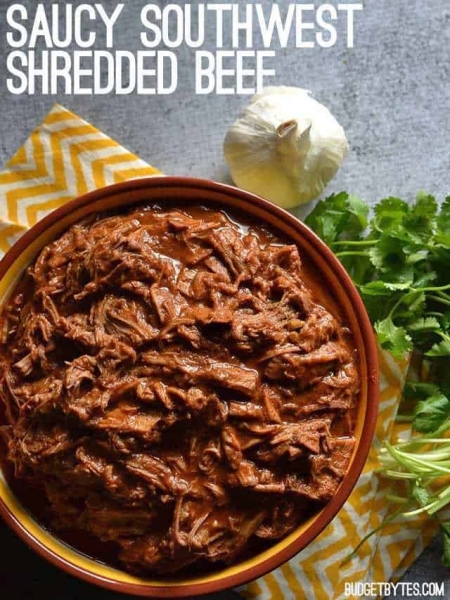 Southwest Shredded Beef