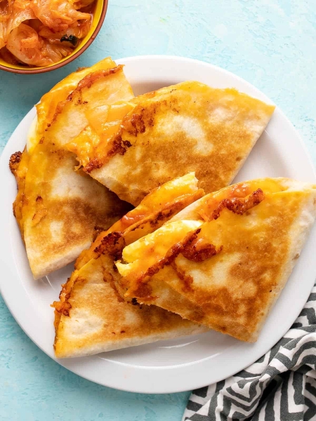 Kimchi Quesadillas