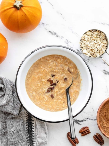 Pumpkin Pie Overnight Oats