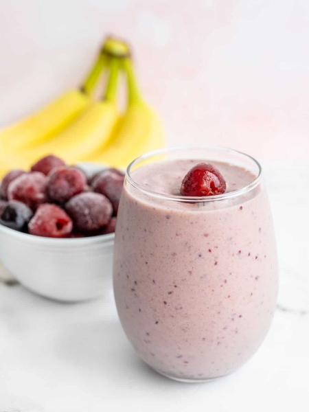 Secret Ingredient Cherry Almond Smoothie