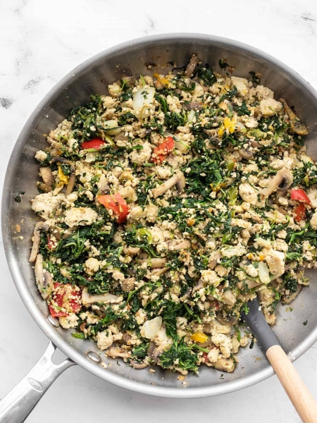 Vegetable Tofu Scramble