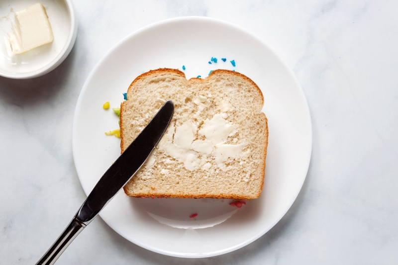 Rainbow Grilled Cheese Sandwich