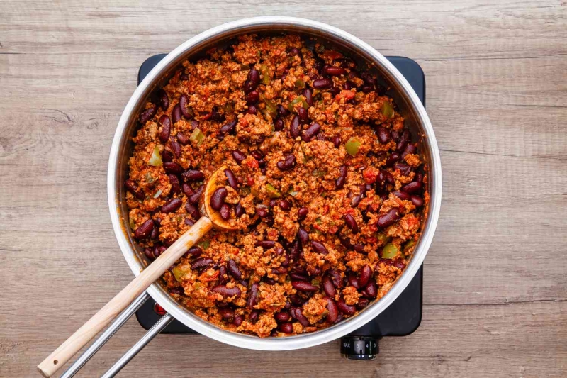 Basic Chili Con Carne With Beef and Beans