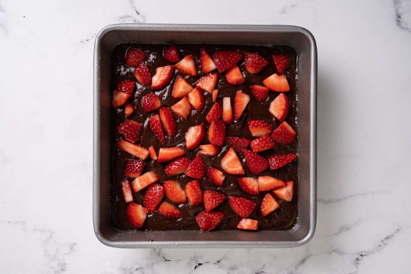 Strawberry Brownies