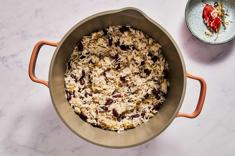 Jamaican Coconut Rice and Peas