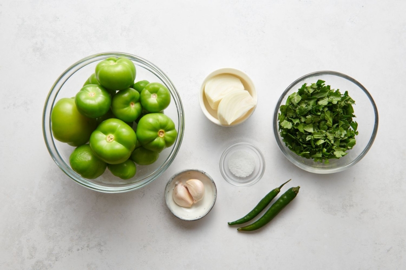 Blackened Tomatillo Salsa