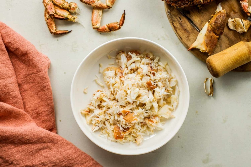 Simple Crab Salad with Mayonnaise