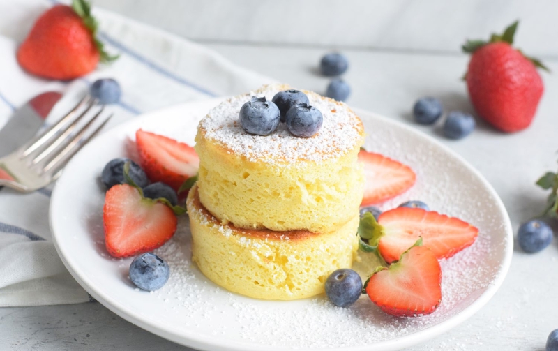 Japanese Soufflé Pancakes