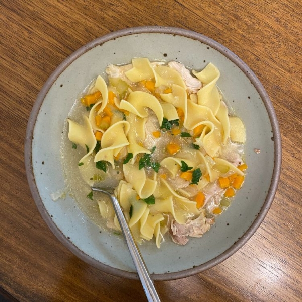 Instant Pot Chicken Noodle Soup Recipe