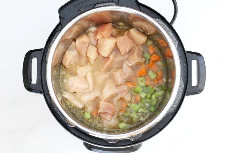 Instant Pot Chicken and Dumplings