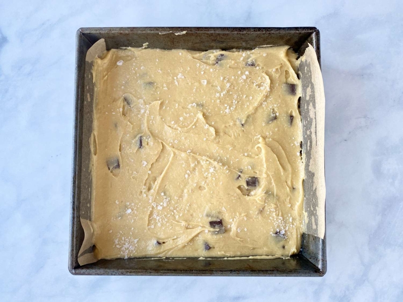 Chocolate Chunk Miso Blondies Recipe