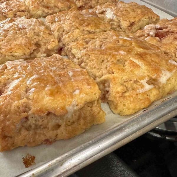 Copycat Popeyes Strawberry Biscuits