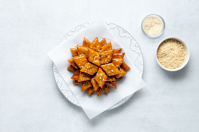 Yakgwa: Korean Honey Cookies